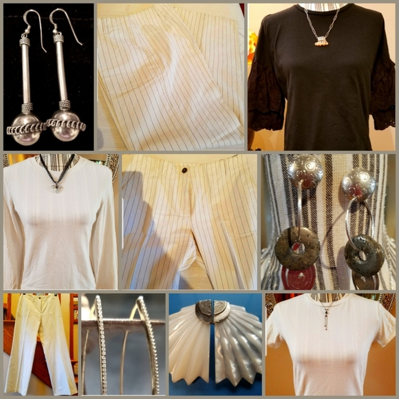 Max Mara Weekend Pinstripe Trousers - Picture 11 of 12